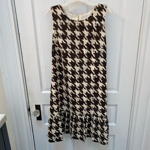 Houndstooth cocktail dress